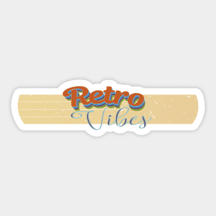 Retro Vibes Sticker